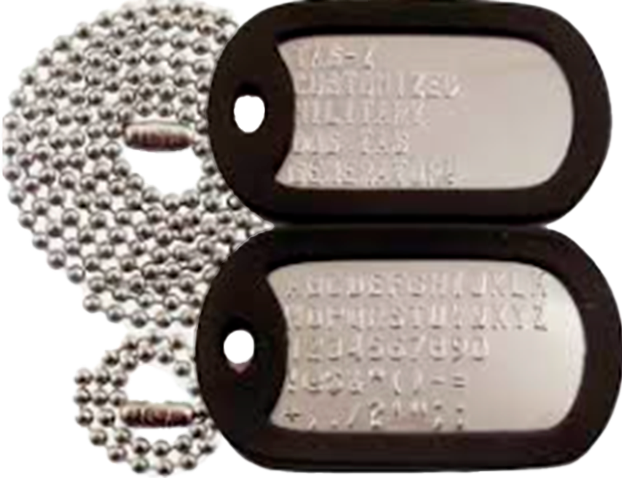 Placas militares por par con datos basicos